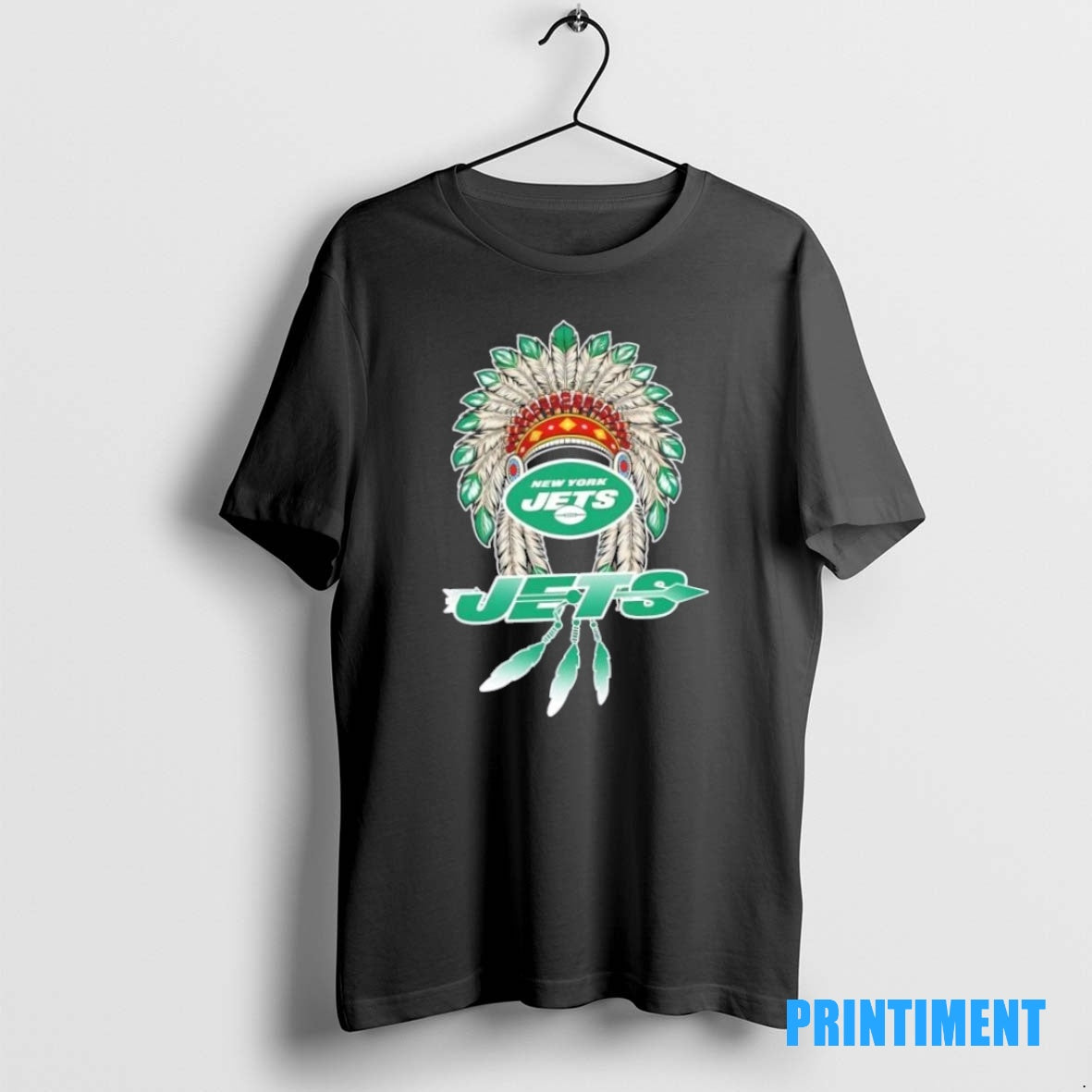 Official New York Jets Football X Native American Tee Sweater