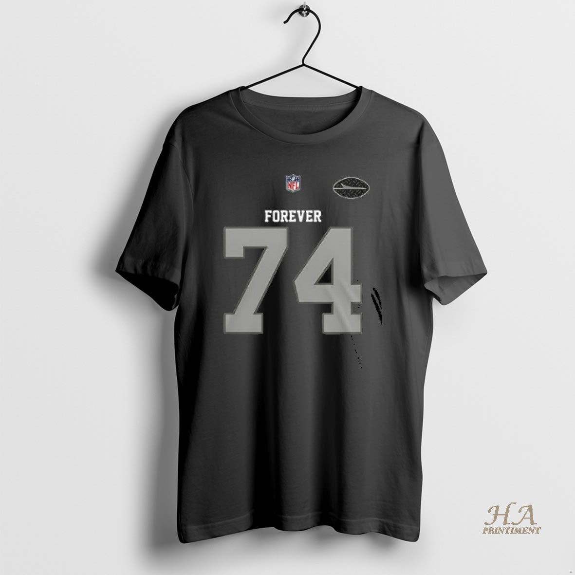 Official New York Jets Nick Mangold Forever 74 Rest In Peace Signature