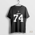 Official New York Jets Rip Nick Mangold Forever 74 Signature