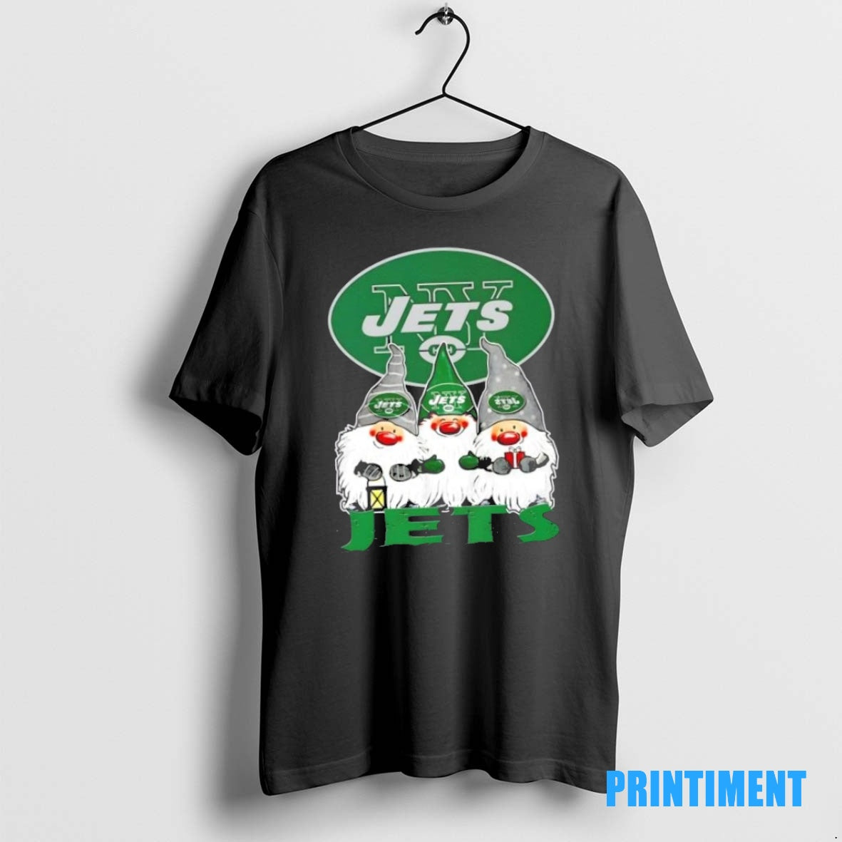 Official New York Jets X Gnomes Xmas Christmas Tee Sweater