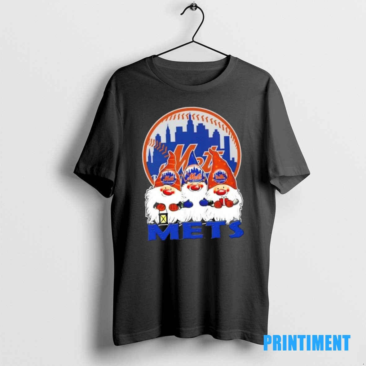 Official New York Mets X Gnomes Xmas Christmas Tee Sweater