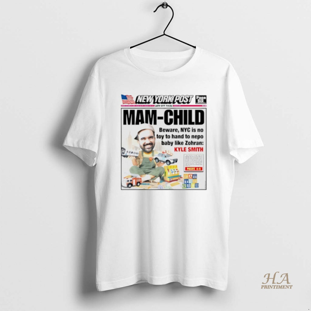 Official New York Post Cover Mam Child 2025