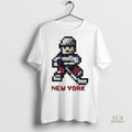 Official New York Rangers Hockey 8 Bit Retro Baller Shirt