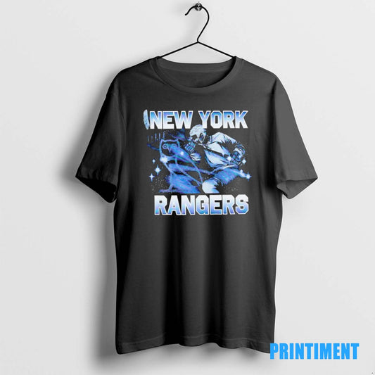Official New York Rangers Hockey X Ovo Nhl Graphic Tee Sweater