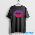 Official New York Rangers Lips Tee Sweater