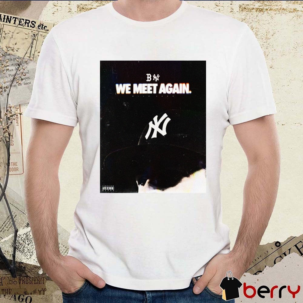 New York Yankees Vs Boston Red Sox Wild Card Series September 29, 2026 We Meet Again Poster t-shirt