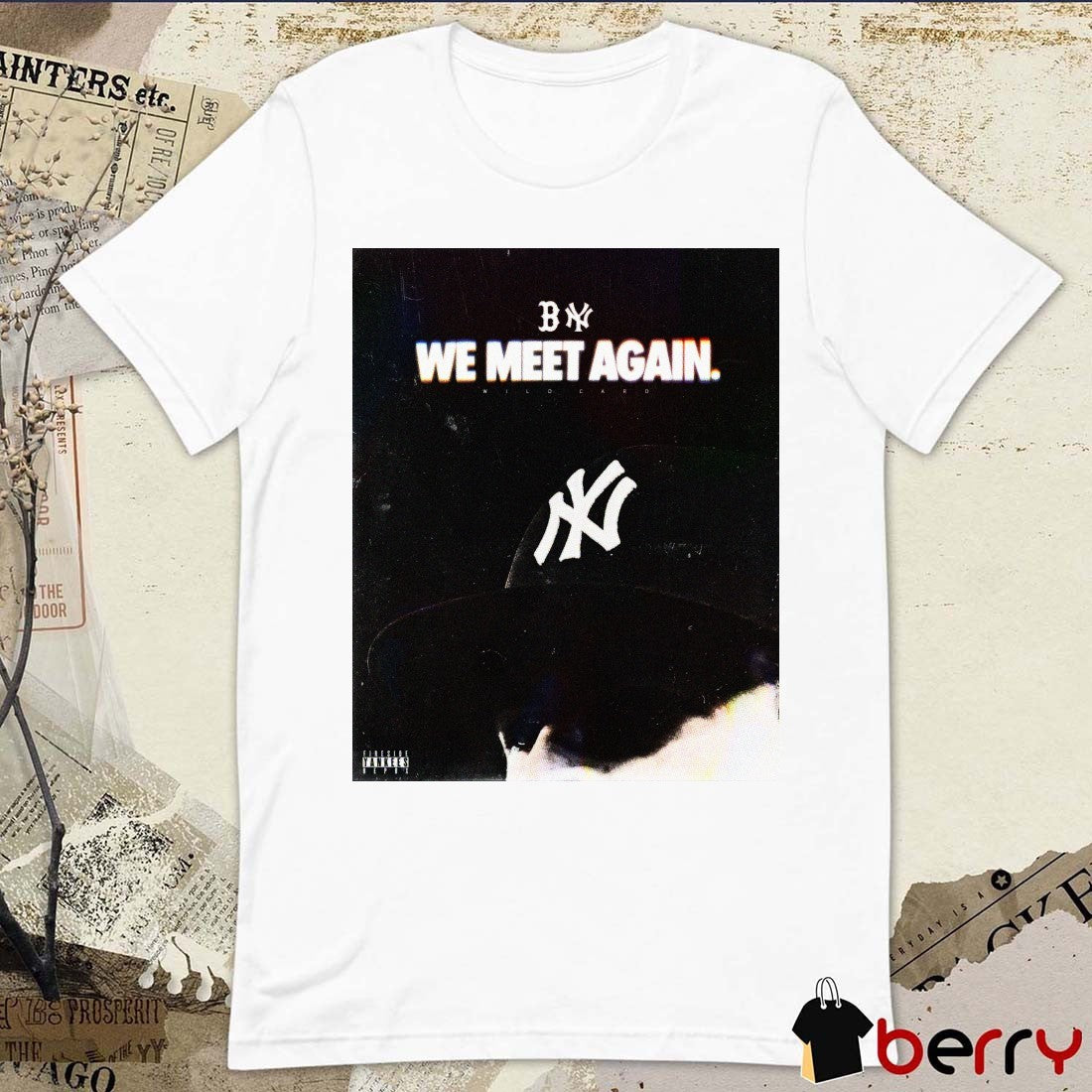 New York Yankees Vs Boston Red Sox Wild Card Series September 29, 2026 We Meet Again Poster t-shirt