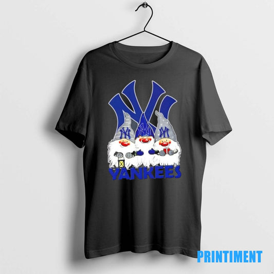 Official New York Yankees X Gnomes Xmas Christmas Tee Sweater