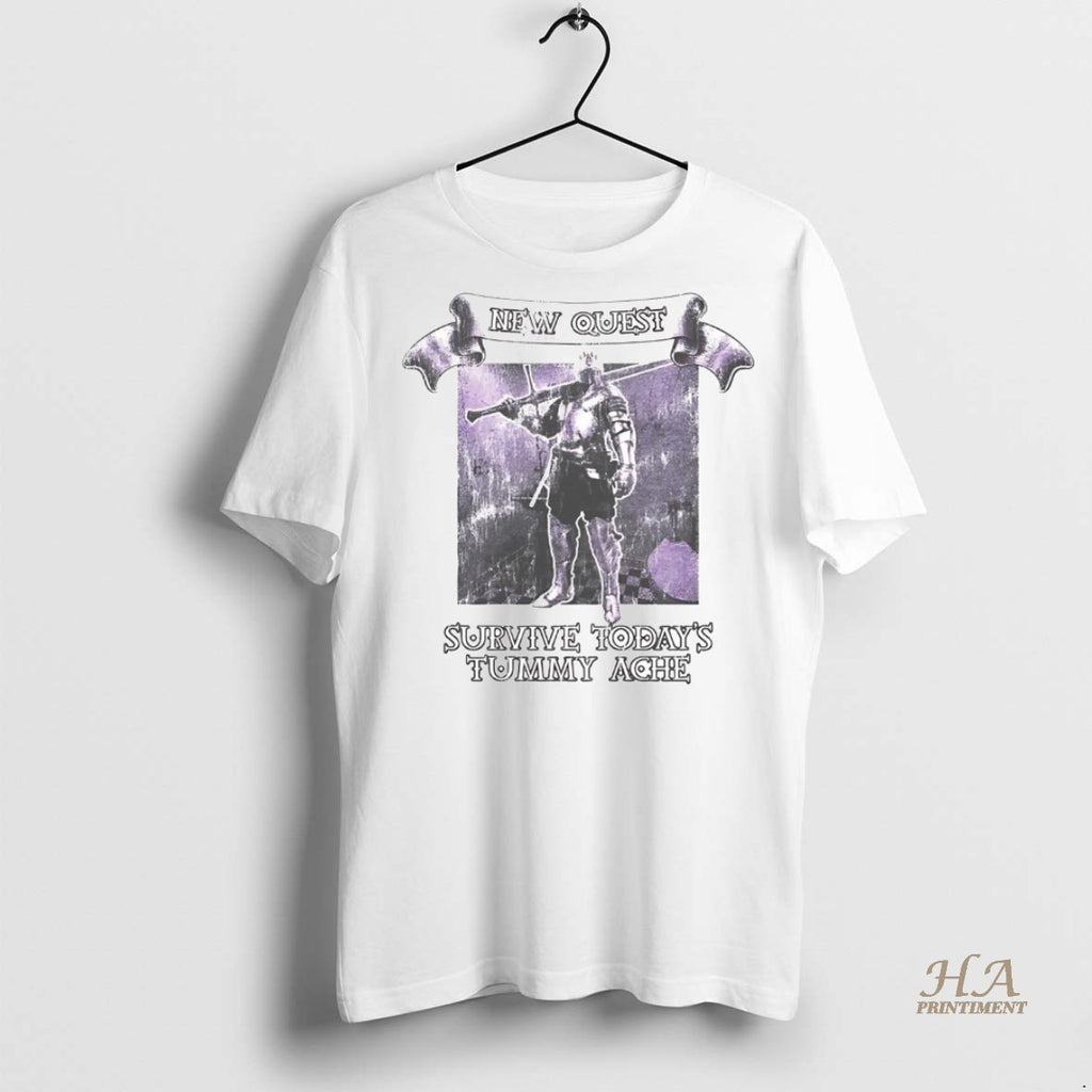 Official New Quest Survive Todays Tummy Ache Shirt