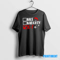 Official Nice Naughty 67 Funny Christmas Santa Hat Tee Sweater