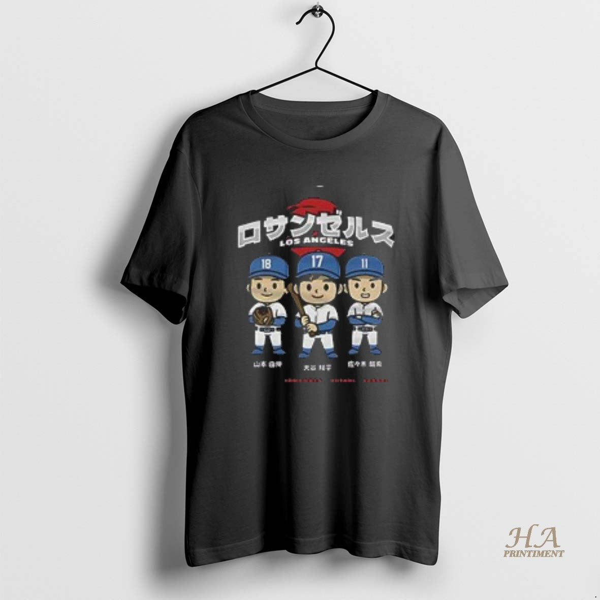 Official Nice Shohei Ohtani Los Angeles Dodgers Chibi Anime Shirtshohei Ohtani Los Angeles Dodgers Chibi