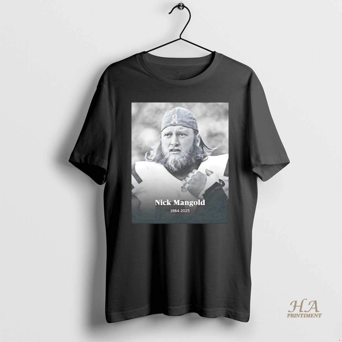 Official Nick Mangold 1984 2025 New York Jets Rip