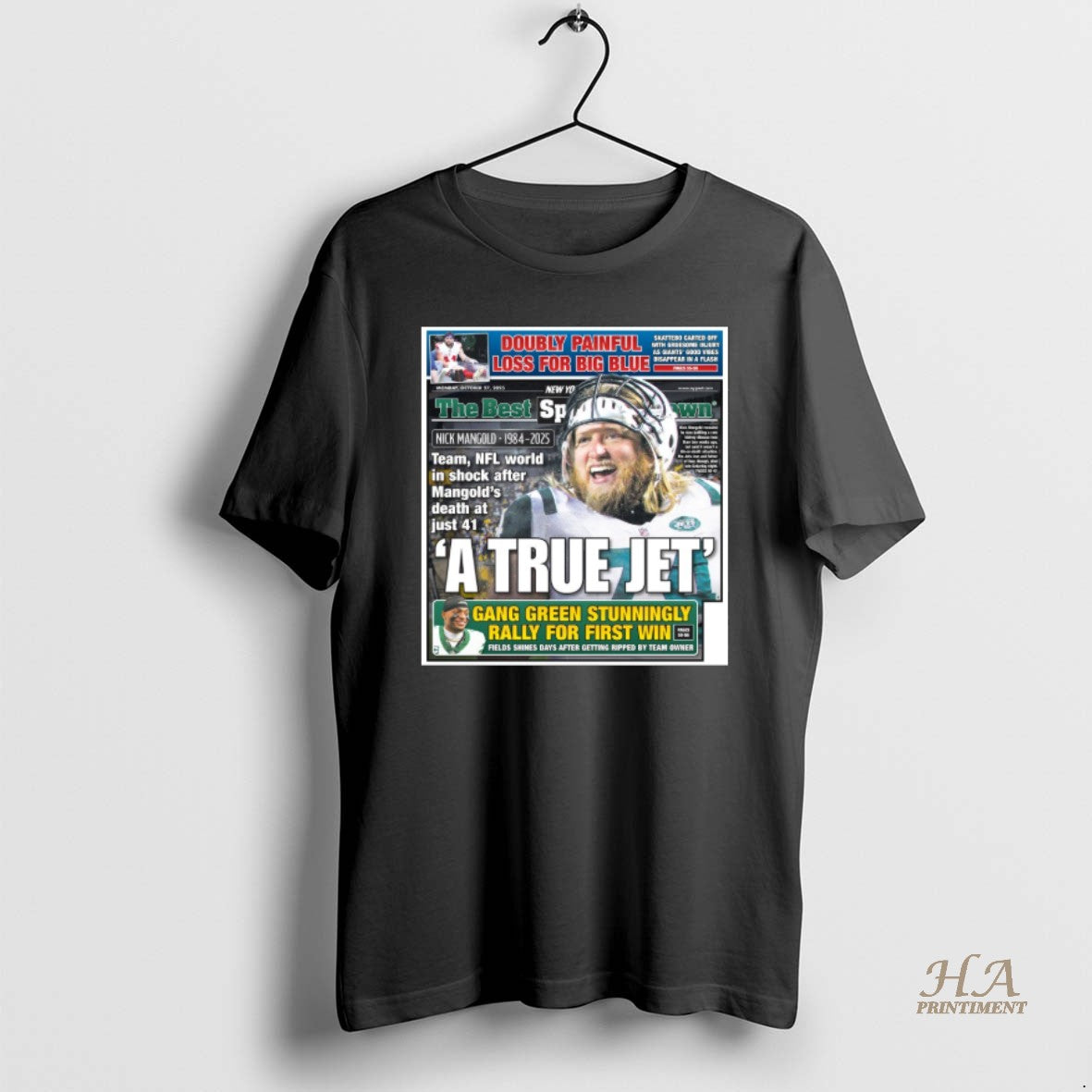 Official Nick Mangold Doubly Painful Loss For Big Blue A True Jet Gang Green Stunningly