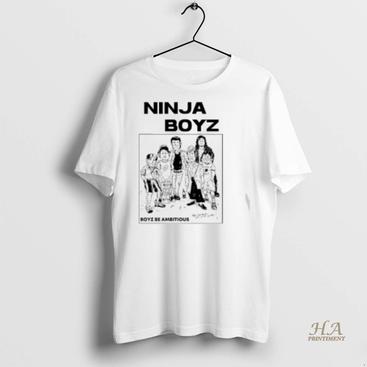 Official Ninja Boyz Be Ambitious Shirt