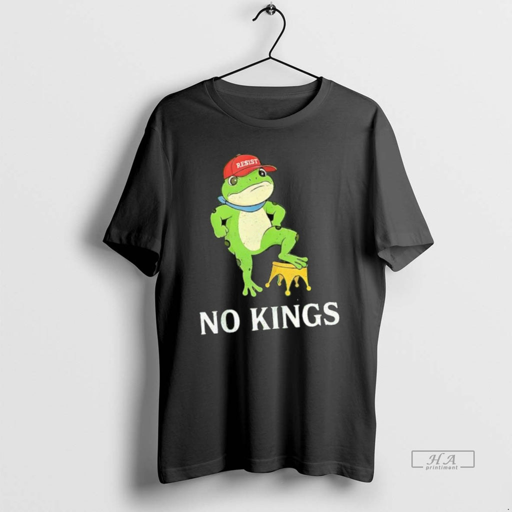 Official No Kings Portland Protest Frog Resist Anti Trump