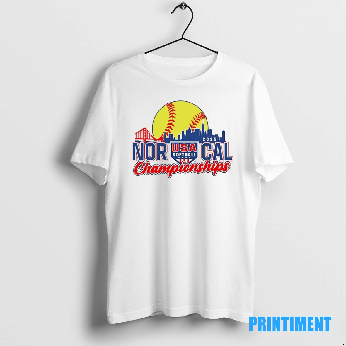 Official Norcal Championships Usa Softball 2025 Tee Sweater
