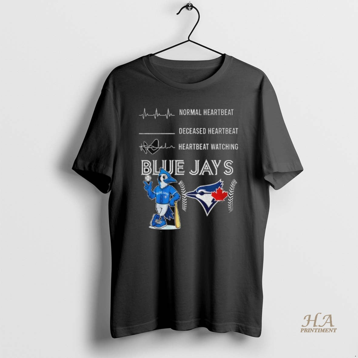 Official Normal Heartbeat Deceased Heartbeat Heartbeat Watching Blue Jays Sports
