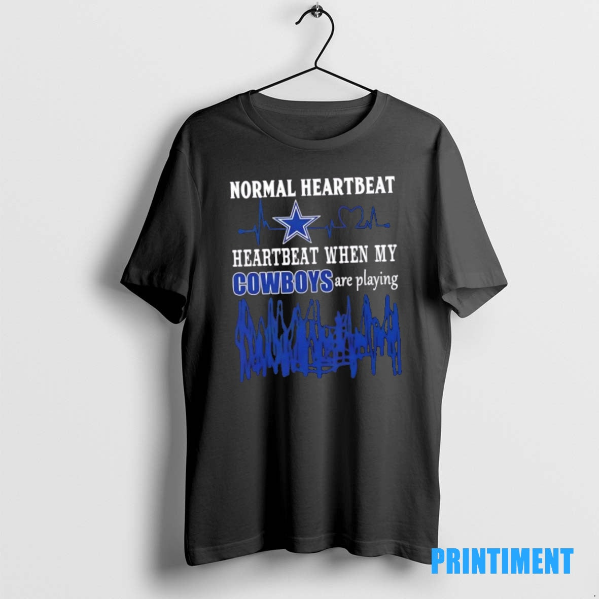 Official Normal Heartbeat Heartbeat When My Dallas Cowboys Are Playing Tee Sweater