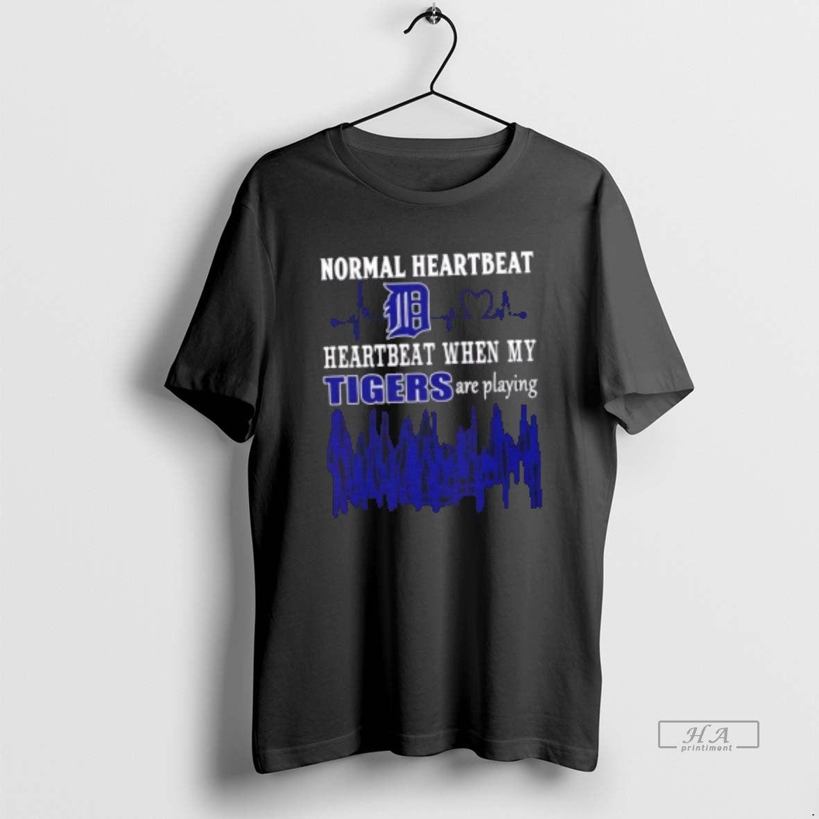 Official Normal Heartbeat Heartbeat When My Detroit Tigers Baseball Are Playing