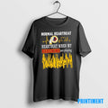 Official Normal Heartbeat Heartbeat When My Washington Redskins Are Playing Tee Sweater