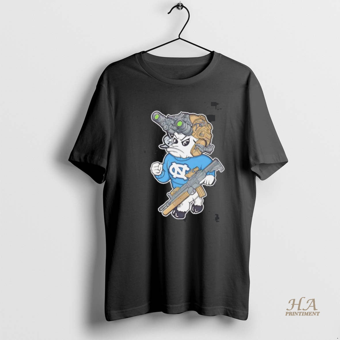 Official North Carolina Tar Heels Mascot Otx Graphic