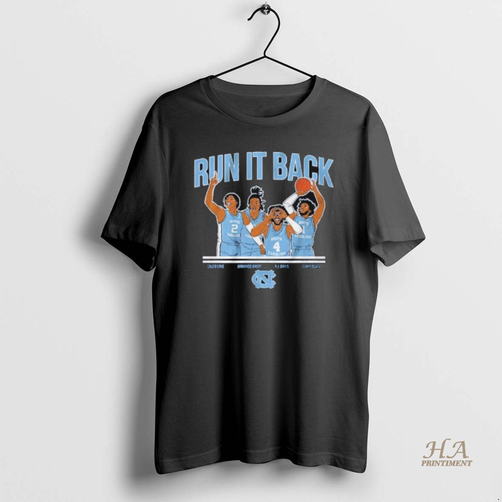 Official North Carolina Tar Heels Unc Run It Back