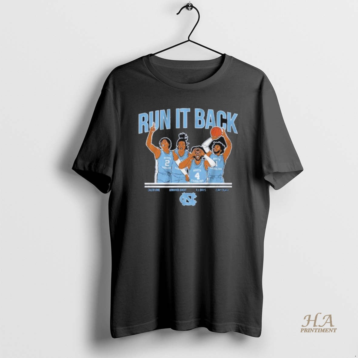 Official North Carolina Tar Heels Unc Run It Back