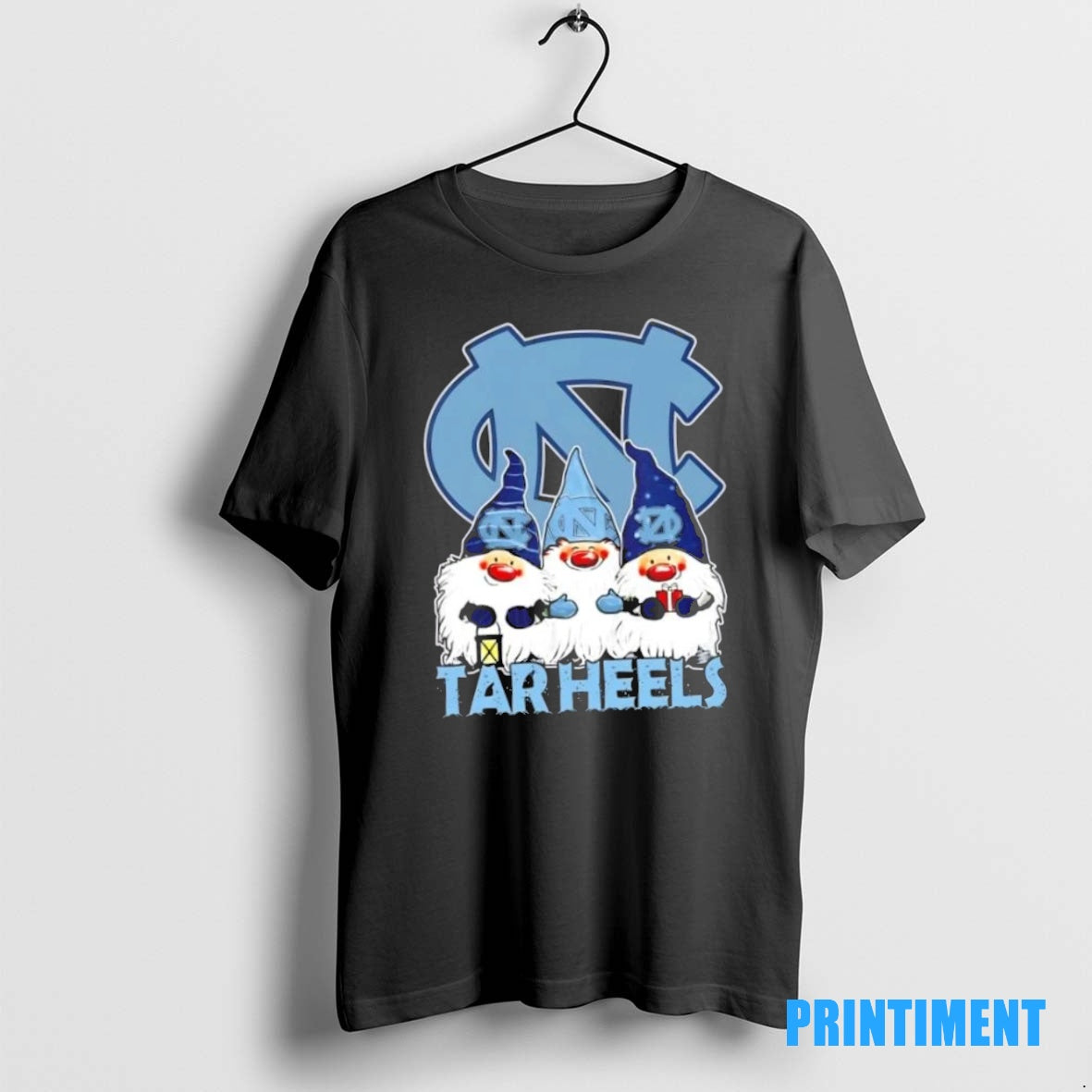 Official North Carolina Tar Heels X Gnomes Xmas Christmas Tee Sweater