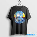 Official North Carolina Tar Heels X Santa Claus Christmas Vintage Tee Sweater