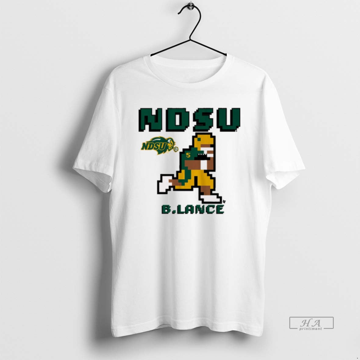 Official North Dakota State Bison Football Ncaa Bryce Lance Retro Baller