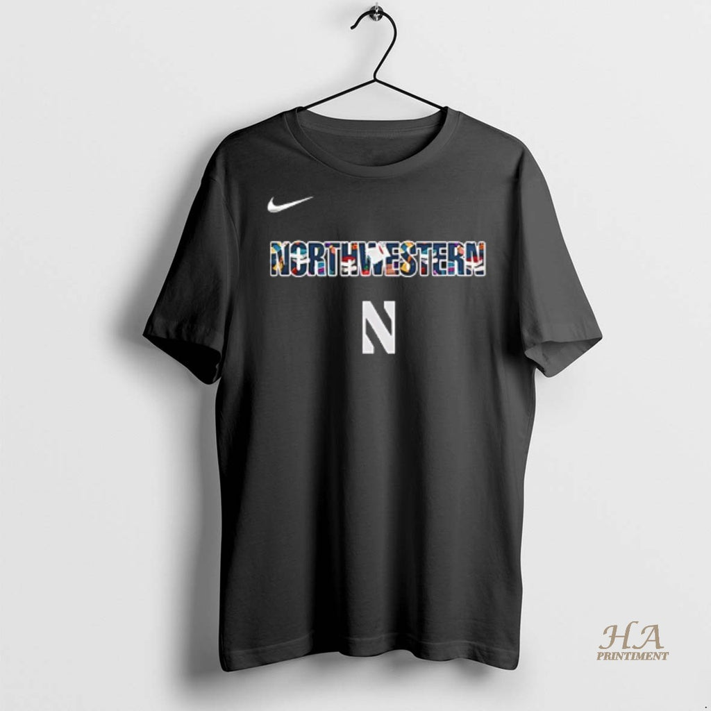 Official Northwestern Wildcats Teacher Teach Love Inspire Appreciation 2025 Shirt