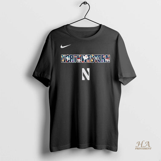 Official Northwestern Wildcats Teacher Teach Love Inspire Appreciation 2025 Shirt
