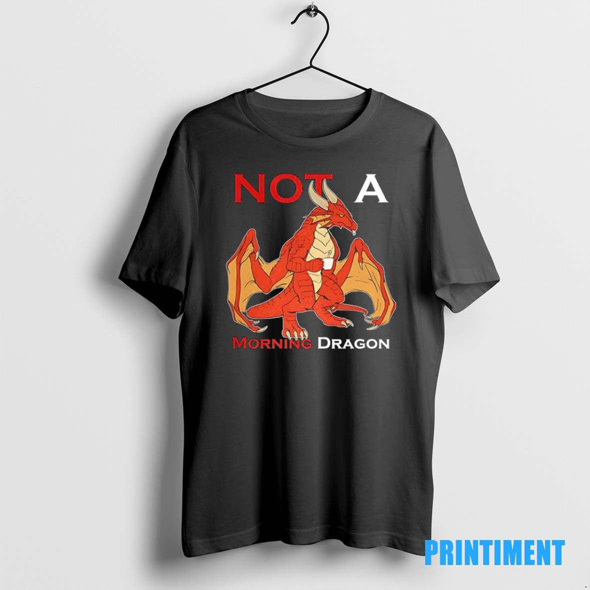 Official Not A Morning Dragon Tee Sweater