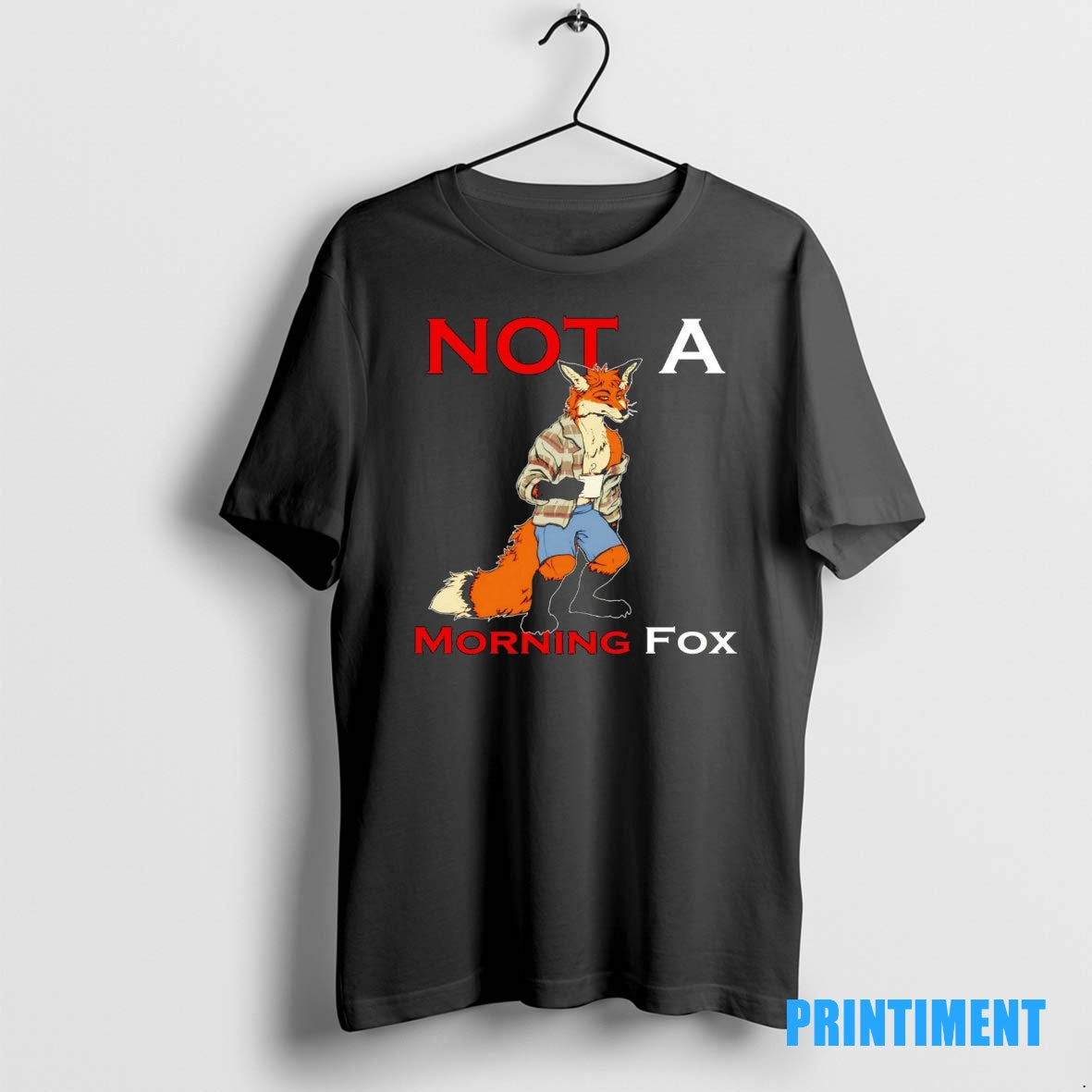 Official Not A Morning Fox Tee Sweater