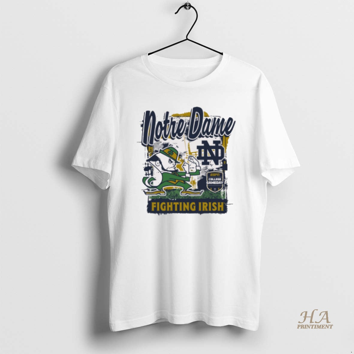 Official Notre Dame Fighting Irish 2025 Espn College Gameday Mascot Runner