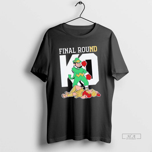Official Notre Dame Fighting Irish Final Round Ko Mascot