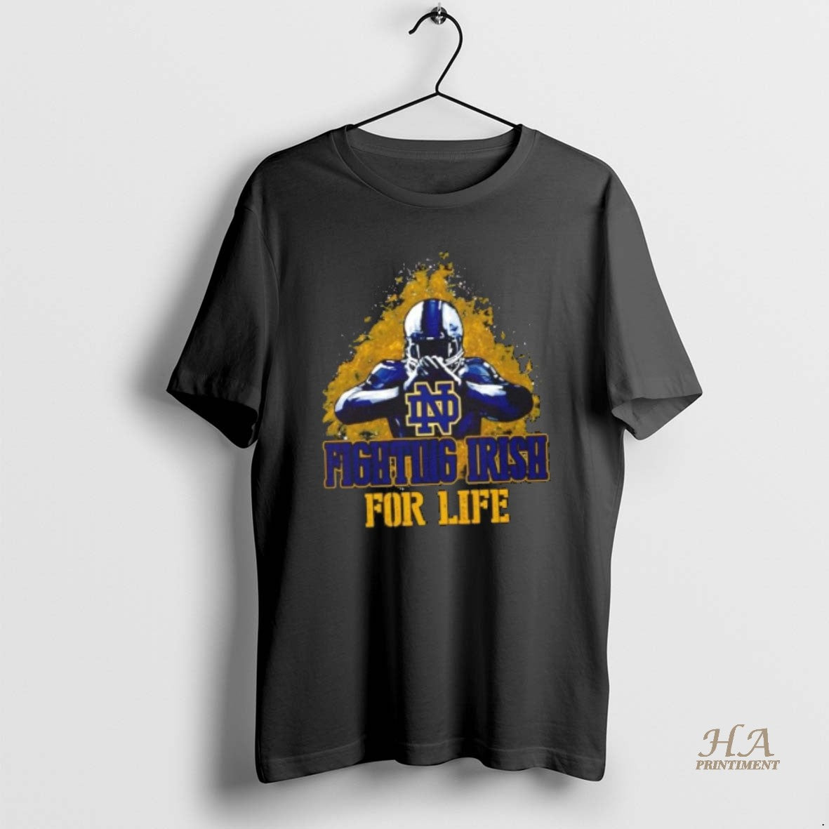 Official Notre Dame Fighting Irish Football For Life