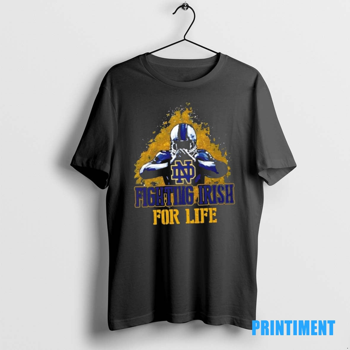 Official Notre Dame Fighting Irish Football For Life Tee Sweater