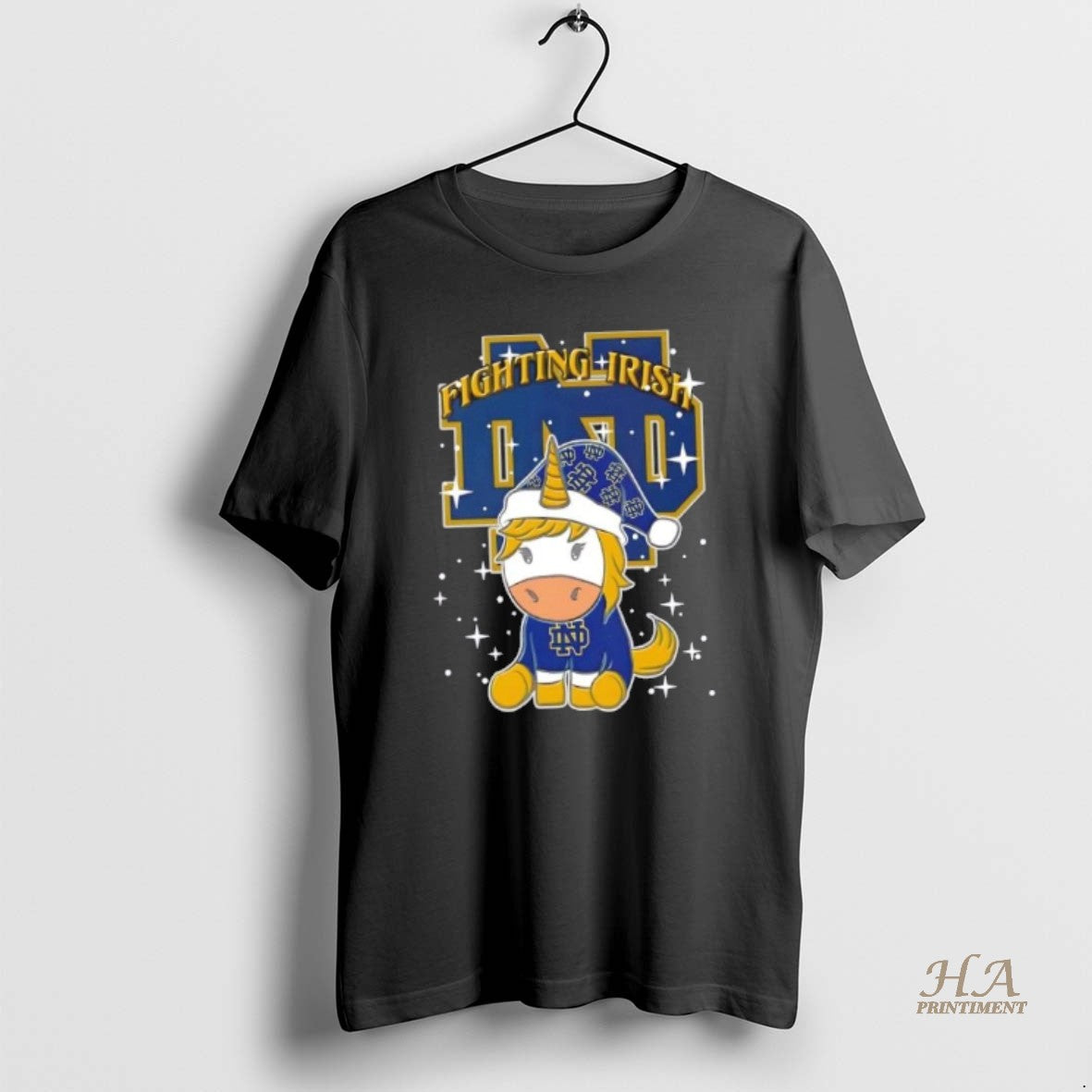 Official Notre Dame Fighting Irish Football X Unicorn Merry Christmas