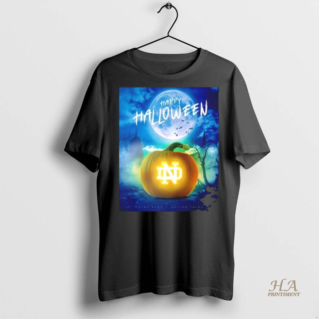 Official Notre Dame Fighting Irish Happy Halloween 2025 Shirt