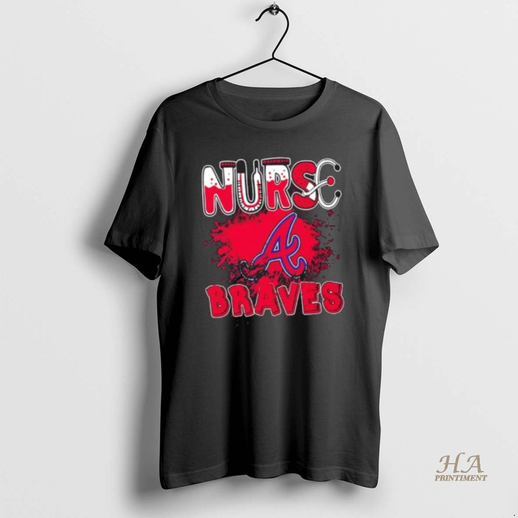 Official Nurse X Atlanta Braves Baseball
