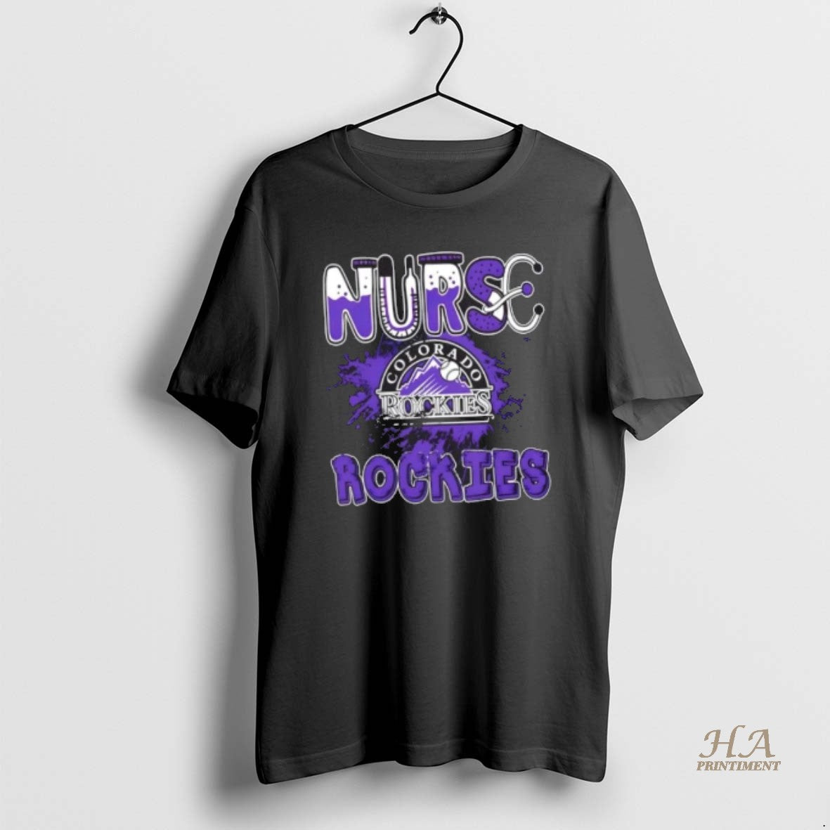 Official Nurse X Colorado Rockies Baseball