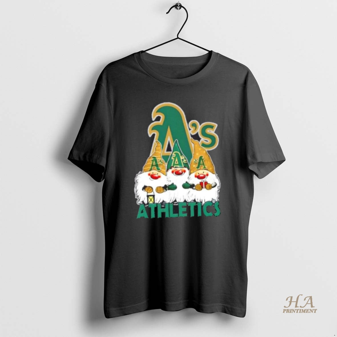 Official Oakland Athletics X Gnomes Xmas Christmas
