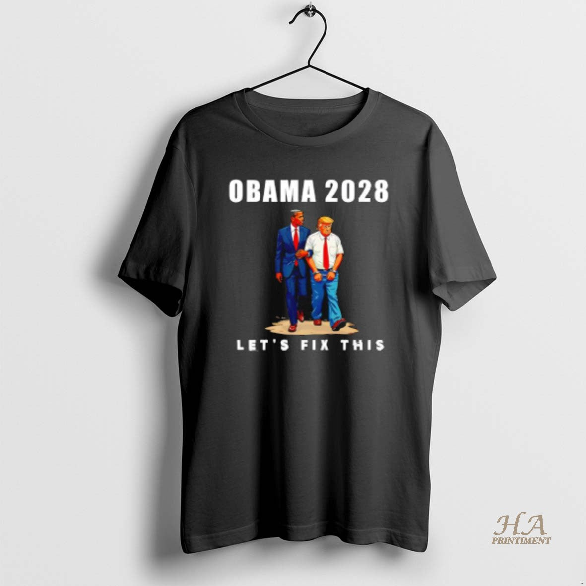 Official Obama 2028 Political Democrat Trump Graphic