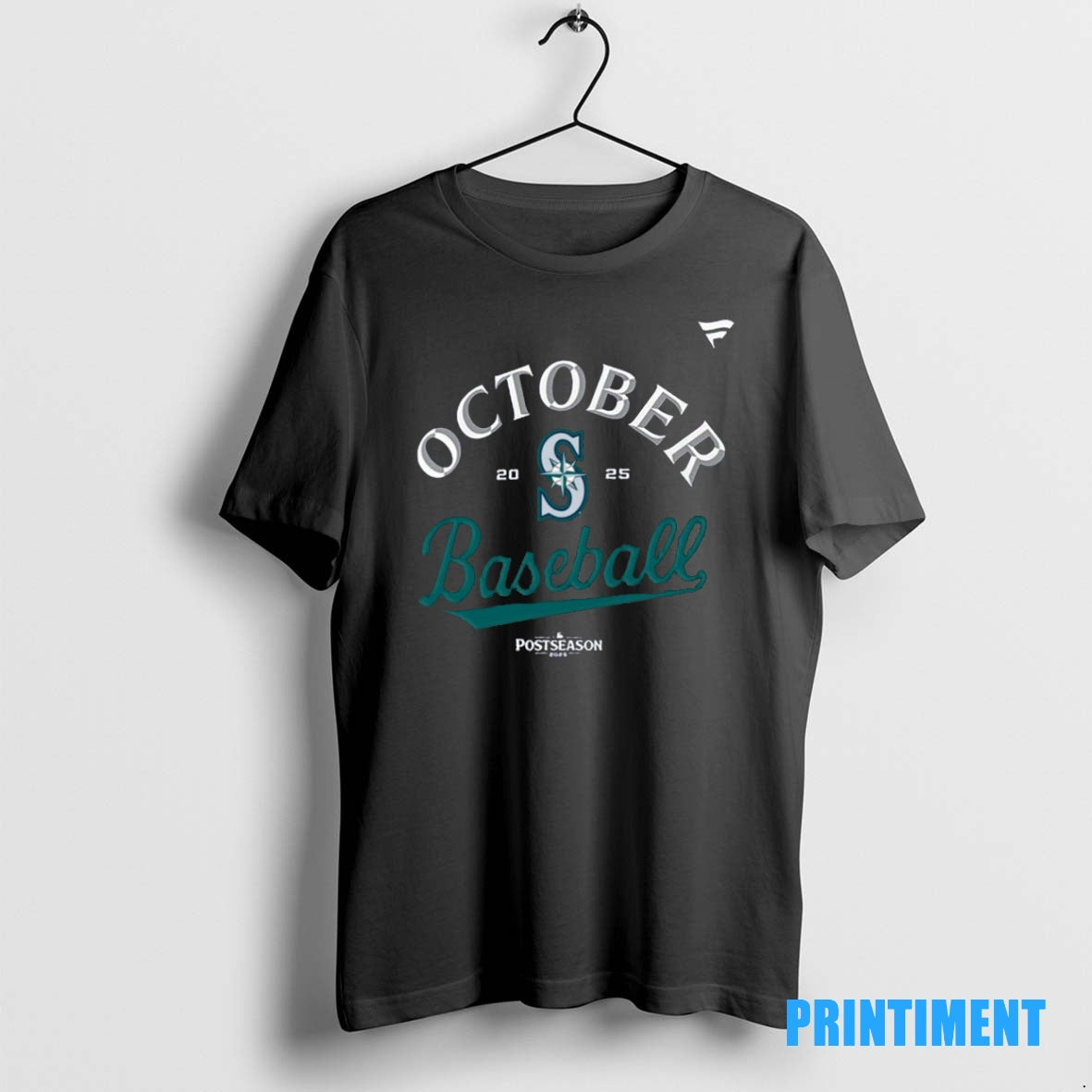 Official October Baseball 2025 Mlb Postseason Seattle Mariners Tee Sweater