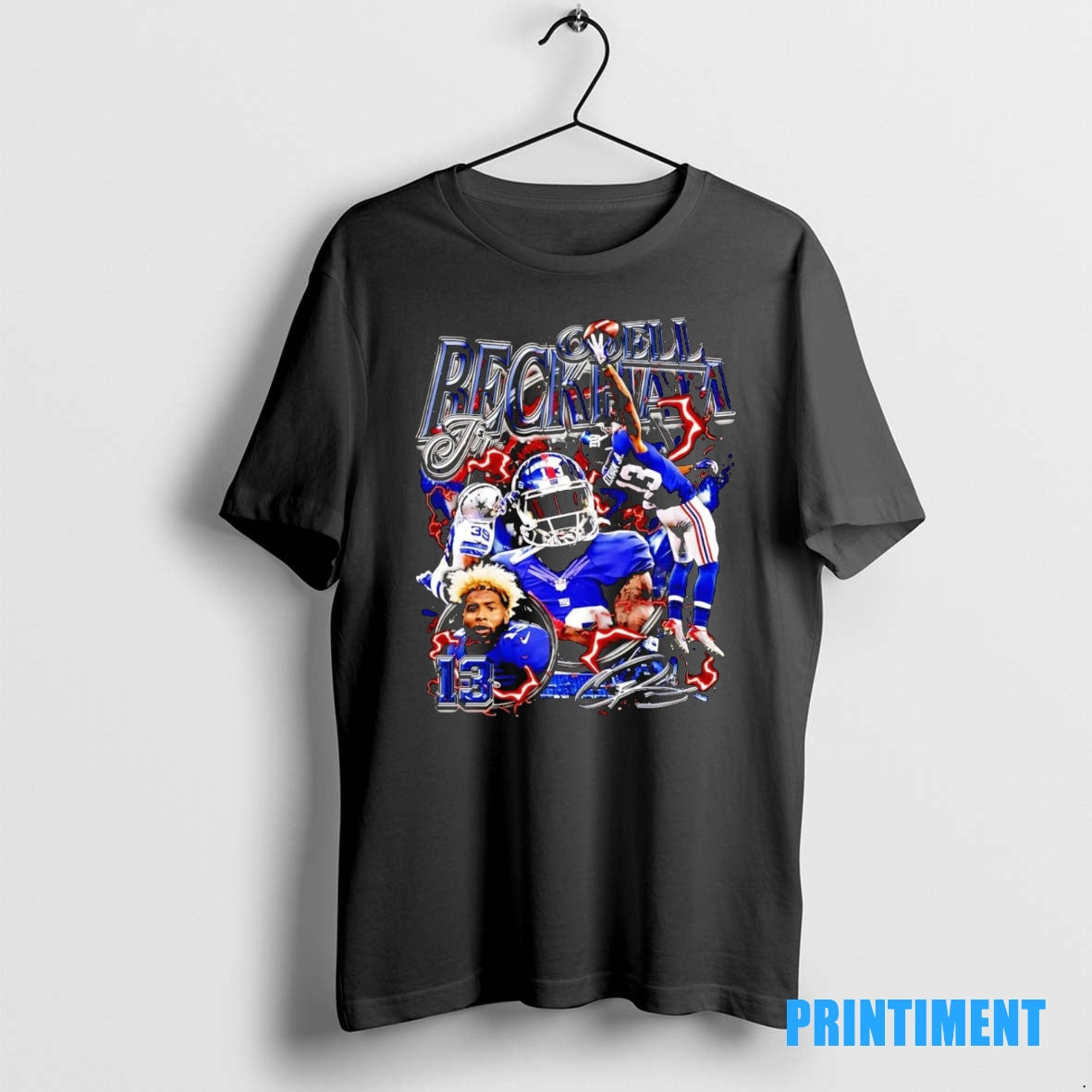 Official Odell Beckham Jr Picture Collage New York Giants Tee Sweater