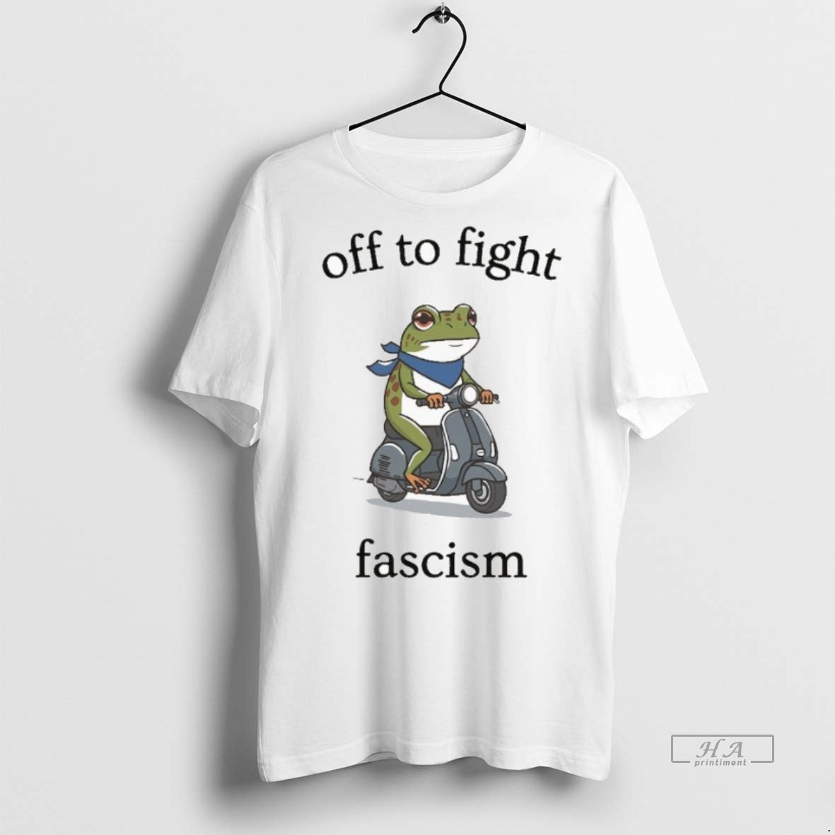 Official Off To Fight Fascism Protest Portland Frog Abolish Ice Shirt