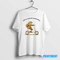 Official Off To Commit Tomfoolery Frog On A Scooter Tee Sweater