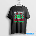 Official Oh This Calls For A Spreadsheet Christmas Excel Ugly Tee Sweater