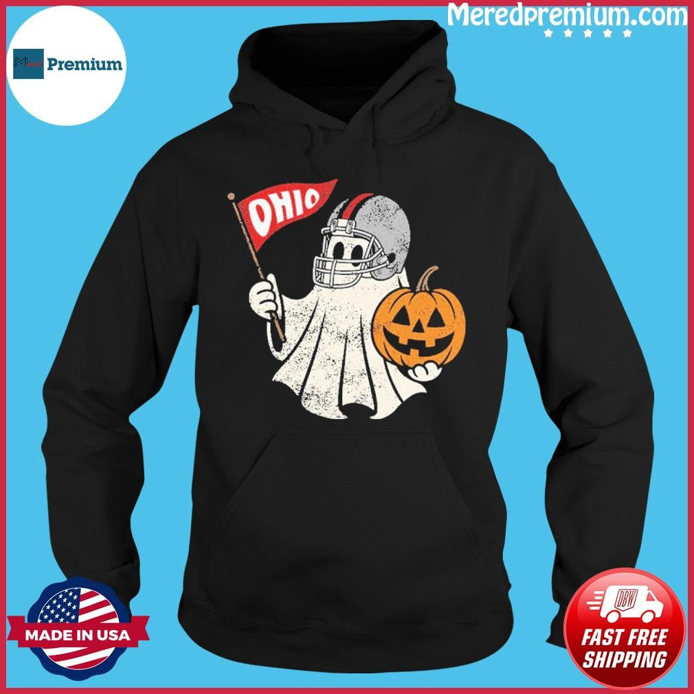 Ohio Ghost Pumpkin Halloween Shirt